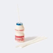 요쿠르트 빨대 화이트 3x150mm 5 000개, 1개, 1개