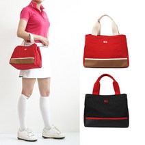 브랜드없음 콜리스 여성 멀티 파우치 여성용 골프 파우치백, 블랙, 1개