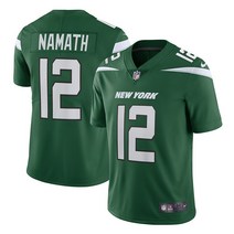 NFL 뉴욕 제츠 12번 조 나마스 럭비 미식축구 저지 유니폼