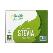 Health Garden AllNatural Stevia Sweetener 100 Packets 1 g Each 332686, 100 개