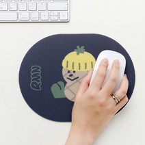 사무실 핫템 PVC 방수 귀여운 일러스트 부드러운 마우스 패드, 디자인, 드로잉 토스트