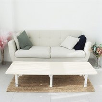 로아공방 비스포크 접이식 테이블 1600x600, 민트, 헤어핀30cm