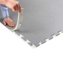 실내 미니 좌식 자전거 싸이클 매트 헬스 운동 다이어트 국산 충격흡수 바닥매트 40T, 40T 라이트그린, 스포츠매트 40T