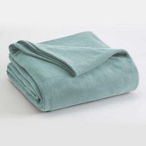 Vellux Microfleece Blanket Full/Queen Light Blue null, 1