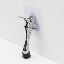 국내산 DIY 무타공 원터치 말발굽 세트 문고정 말굽 노루발 말굽 셀프 인테리어 집수리, 무타공 크롬