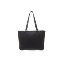 롱샴 Cavalcade 지퍼 가죽 쇼핑백 여성용 블랙 숄더백 가벼운