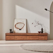 오리엔탈 2000 거실장 II, 색상:내츄럴