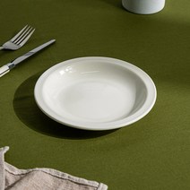 시라쿠스 뉴욕 백지 원형접시 18cm, 1개