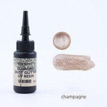 에폭시10ml UV 수지 접착제 진주 광택 에폭시 안료 자외선 경화 DIY 금형 보석 만들기, 25 25