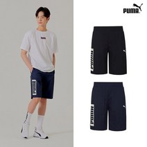푸마 [PUMA] NEW 푸마키즈 주니어 액티브 트레이닝 반바지 남아 2컬러 택1