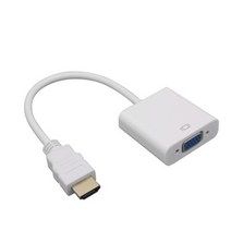 HDMI to VGA RGB 모니터 영상 컨버터 변환기 젠더 케이블 DSUB 외장형