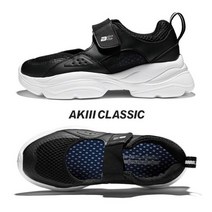 아키클래식 남녀 샌들형 운동화. 크루즈 블랙