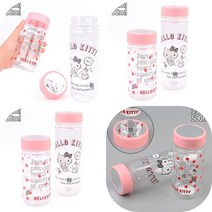 마트498 헬로키티 거울 트라이탄 물병 아기물병 캠핑물통 헬스물통 유아텀블러 운동물통 보온물통 미니생수통 유, 500ml