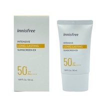 이니스프리 인텐시브 롱래스팅 선스크린 이엑스 50ml New 워터프루프