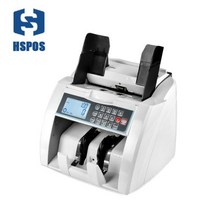금전등록기 Hpos 자동 멀티 통화 금전 등록기 돈 카운터 기계 UV MGDD 감지 계산 HS920, USD+EU