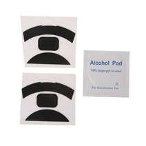 마우스 패드 키보드 매트 손목 보호새로운 도착 2 세트 razer deathadder elite 용 0.6mm 두께 교체 피트 스케이트