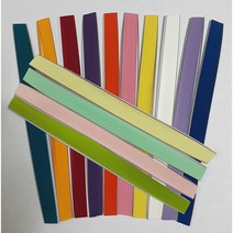 종이감기공예 띠지 낱색-2mm레드계열(100매 길이 27cm), O56