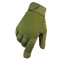 야외 전술 장갑 육군 군사 자전거 하이킹 슈팅 페인트 볼 카모 스포츠 전체 핸드가락, Army green_M