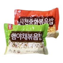 천일식품 햄야채볶음밥 300g+사천중화볶음밥 300g