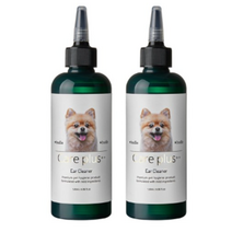 부들부들 반려동물 케어플러스 자연유래 귀세정제, 4개, 120ml