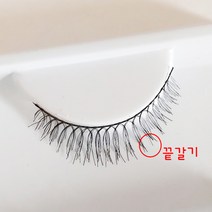 10쌍 듀오뷰티 극세사모 벌크갈색 검정라인 33-10mm 벌크 가는 극세사모자연스러운, 10인분, 10쌍 가는검정라인 극세사모 검정모발