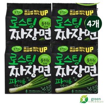 풀무원 로스팅 파기름짜장면 4입 멀티팩, 4팩