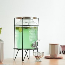 홈파티 레스토랑 음료 비안느 디스펜서 4L 5L 8L 카페, 쿠팡 577비안느디스펜서 8L
