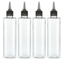 병도매닷컴 투명 뾰족 검정마개 공병 ACL200, 200ml, 12개입