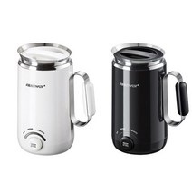 휴대용분유포트 여행용 접이식 전기 포트 500ML 빠른 난방 주전자 600W 단열 물 보일러 304 스테인레스 스틸 미니 휴대용 온수기