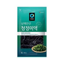 청정원 맛있는밑반찬 남해안산 청정 미역 32인분 맛있는 돌답례품 냉국 80g 간단한요리 간편식, 42개