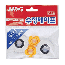 아모스 수정테이프리필(5mm*8M2입) 2000, 본상품선택, 단품