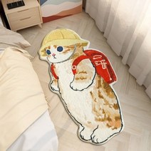 주방발매트 화장실 현관 싱크대 발매트 고양이 카펫 깔개 플러시 shaggy 솜털 침대 옆 카펫 바닥 침실 장식, s3, 50x100cm