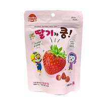 뽀로로 딸기가쿵 동결건조 천연 딸기칩 국내산 딸기 100% 1개