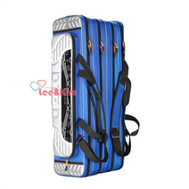 리앤킴 다용도 방수 낚시 가방 WA2122, 블루(4단)