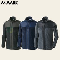 [티뷰크] 마크 MK-2071~3 겨울 폴라플리스 후리스 집업 자켓 점퍼 패딩 작업복 근무 여성 남성 안전복 단체 건설 제작 공업