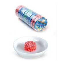 색상랜덤 압축타올 매직 일회용 코인 요술 캠핑 티슈, 단품, 단품