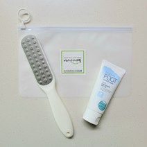 맨지리 풋파일 발 각질 제거기 발뒤꿈치 발꿈치 뒷꿈치 발바닥 굳은살 갈라짐 제거 관리, 1set