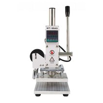 가죽 핫 스탬핑 기계 로고 인쇄기 프레스머신 마킹기, 핫 스탬핑 브래킷 기계식