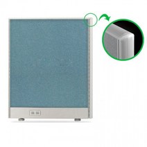 가구샘 알미늄 파티션 H1800 원톤 밝은프레임 OG1058, H1800xW700/PX204