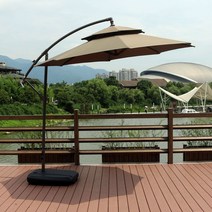 횡단보도 파라솔 야외 카페 정원 옥상 그늘막 3M, H