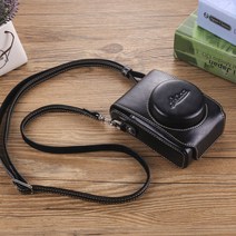 라이카 dLUX7 카메라팩 c포토팩 C-LUX 가죽케이스 typ109 빈티지d-LUX6/5/typ112, 블랙 일체형_라이카 C-LUX