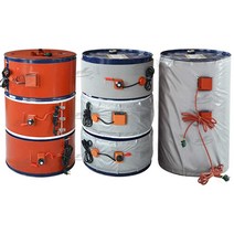 원형 드럼통히터 드럼통 밴드 히터 온도제어 온열기, 250x1740-2KW 디지털 200L 드럼