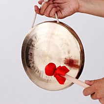 꽹과리 풍물 국악 공연 소품 순동 21 22 cm 고음 중저음 수 징 북 전문 향동 악기, 베이시스트 징+징추