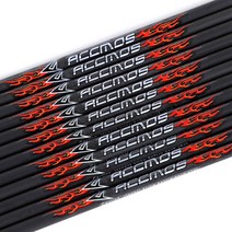 12pc ID 4.2mm 또는 6.2mm 순수 탄소 화살 샤프트 스파인 250-1800 활 양궁 사냥 슈팅용 직진도 0.001, 13 ID4.2 s900 32in 12p