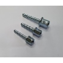 픽센(Fixen) 스크류앵커볼트타입 암나사 전산볼트용 세트앙카대채 봉지단위, 1/2×8×55(1봉 50개입)