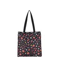 LeSportsac Stay True Easy 매거진 토트백 스타일 3531/컬러 E481 팝 아트 단어와 홀치기 염색 효과 Be You True Shine Self Lo