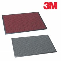 3M 노매드 출입구용 카펫매트 3100 소형 60x90cm, 레드