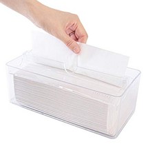 OKA FILL + FIT PAPER 타월 케이스 립 타입 클리어 (투명 조직 케이스) 신체 크기 : 약 262mm x 130mm 95mm 954862895179, 상품명참조