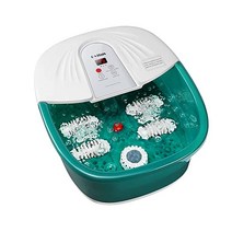 Foot Spa Bath Massager with Heat Pedicure Soak Tub for Feet Stress Relief Massage Rollers Bubble Jet