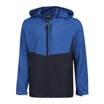 [파파브로] 남자 봄 여름 가벼운 후드 하이넥 바람막이 HS-JUS-WF29-연그레이